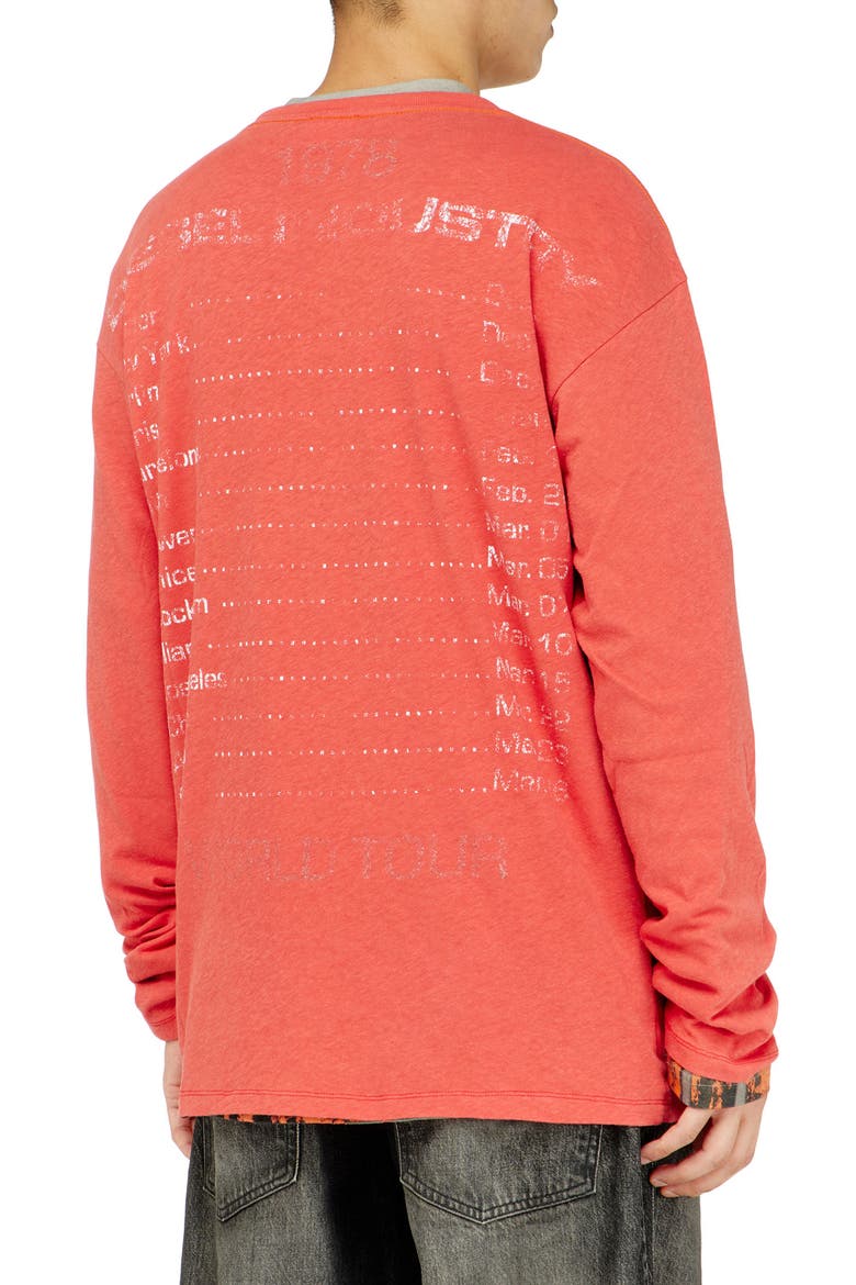 Cotton & Hemp Long Sleeve Graphic T-Shirt, Alternate, color, FORMULA RE
