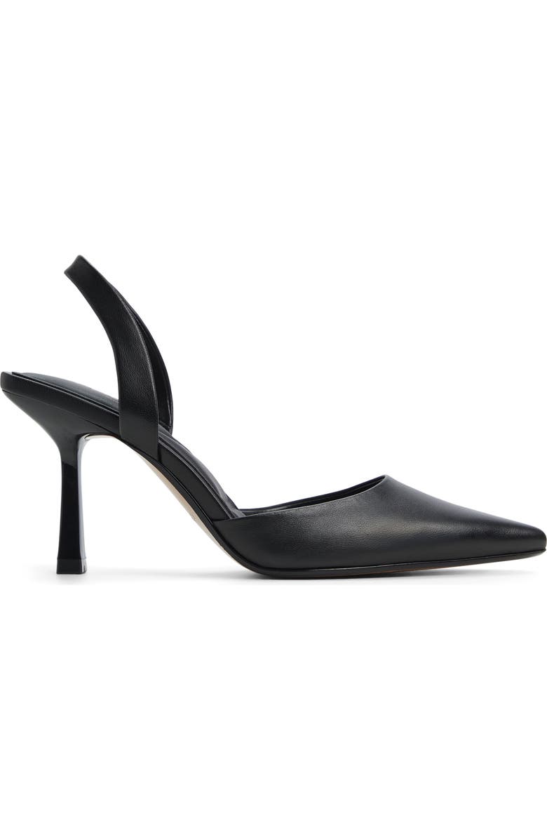 ALDO Brusanti Pointed Toe Slingback Pump, Alternate, color, Black