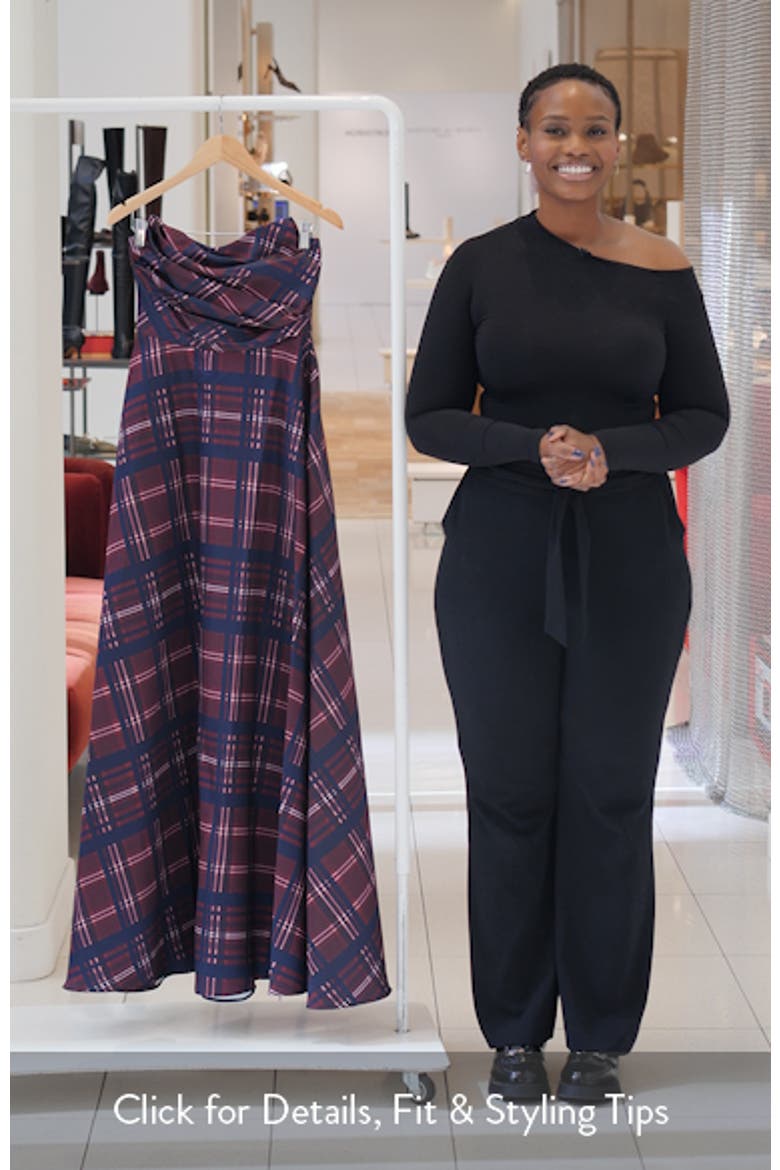 Tartan Strapless Gown video
