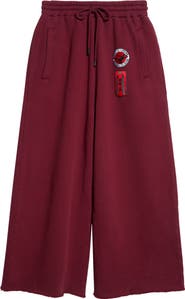 LU'U DAN Bruce Lee Cotton Fleece Gym Sweatpants