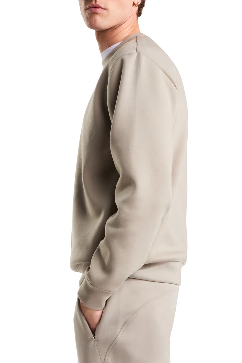 Dynamic Crew Sweatshirt, Alternate, color, STONE SLAB
