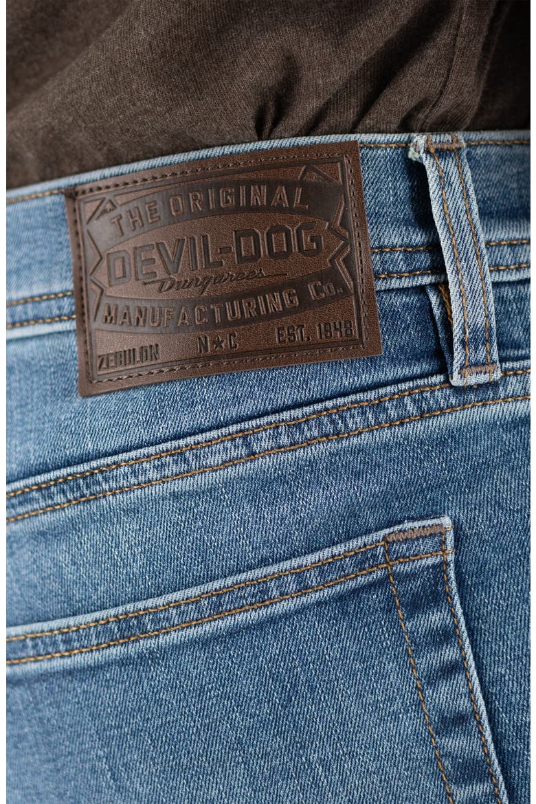 Slim Straight Fit Jeans, Alternate, color, FALLS LAKE