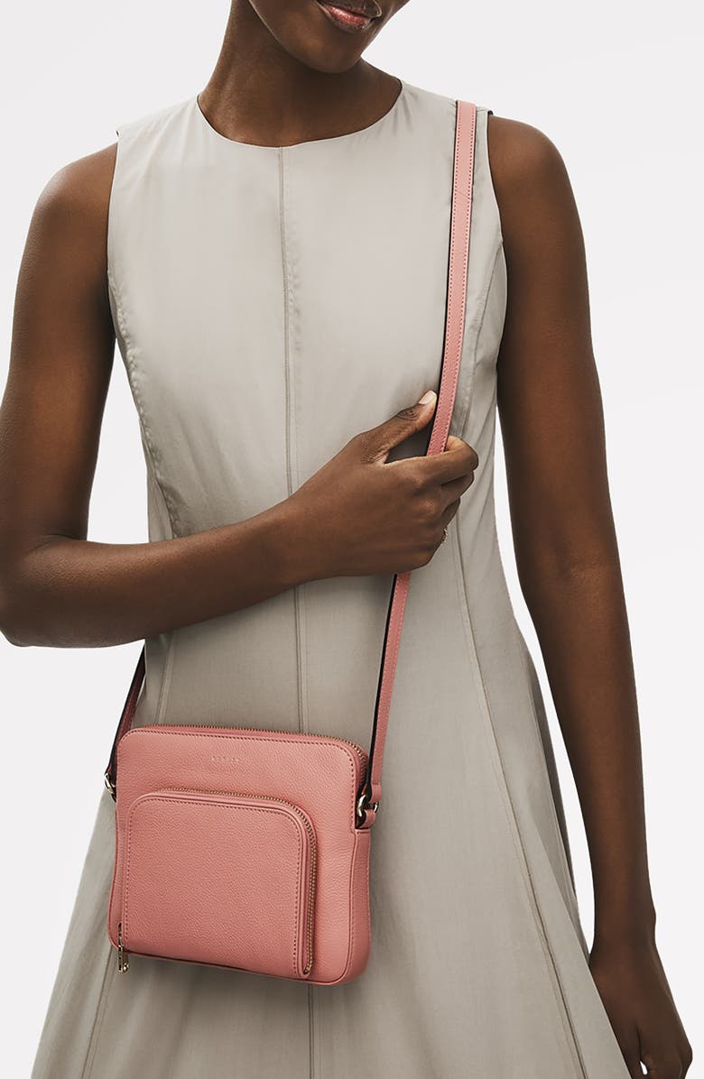 Radley Redford Close Small Ziptop Crossbody Bag, Alternate, color, Sienna Pink