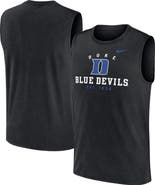 Nike Men's Nike Black Duke Blue Devils Primetime Legend Lock Up Performance Muscle Tank Top