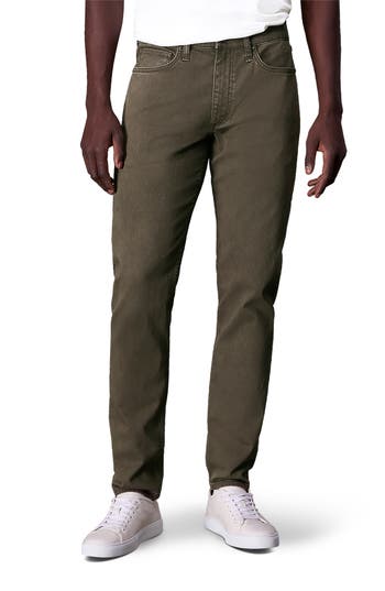 Rag & Bone Straight-leg Cotton Jeans In Forest