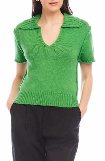 Evie Cotton Johnny Collar Polo