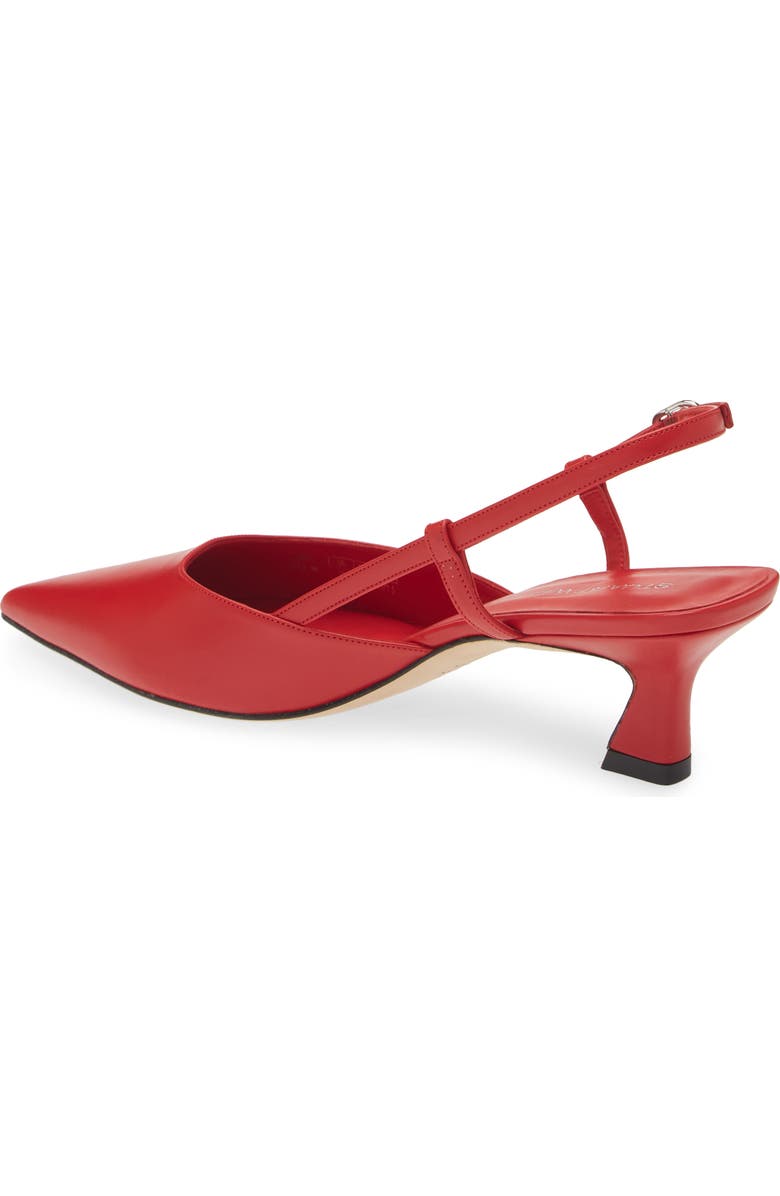 Stuart Weitzman Vinnie 50 Slingback Pump, Alternate, color, Cherry