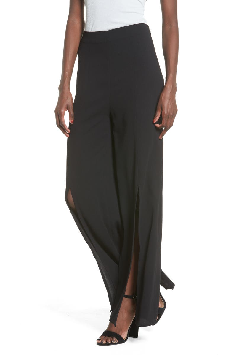 Leith Front Slit Pants, Main, color, 