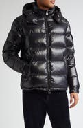 Moncler Maya Lacquered Nylon Down Jacket