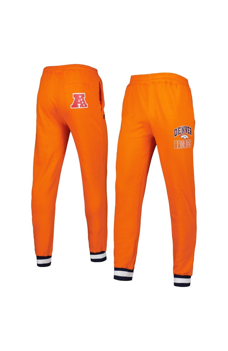 STARTER Men's Starter Orange Denver Broncos Blitz Fleece Jogger Pants, Main, color, Orange
