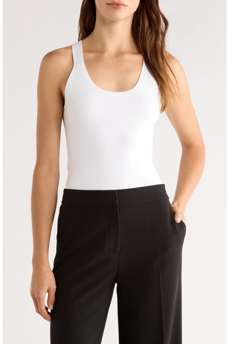 Scoop Neck Tank, Main, color, OFF WHITE