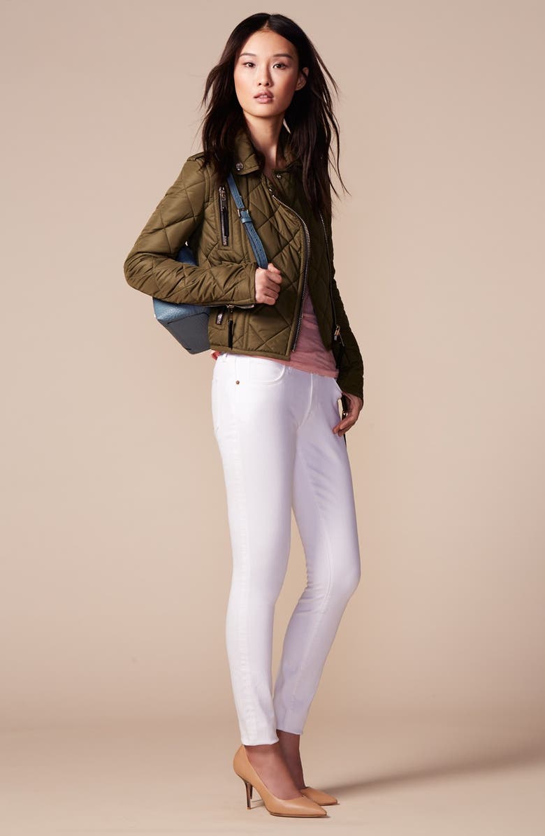 Burberry Brit Stretch Skinny Jeans, Alternate, color,