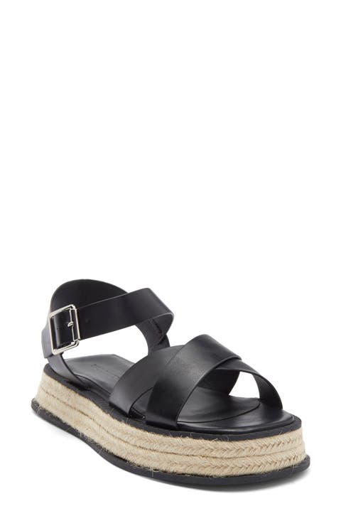 Jenna Espadrille Flatform Sandal (Women)