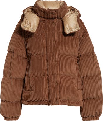Moncler Daos Corduroy Down Jacket | Nordstrom Moncler Daos Corduroy Down Jacket | Nordstrom