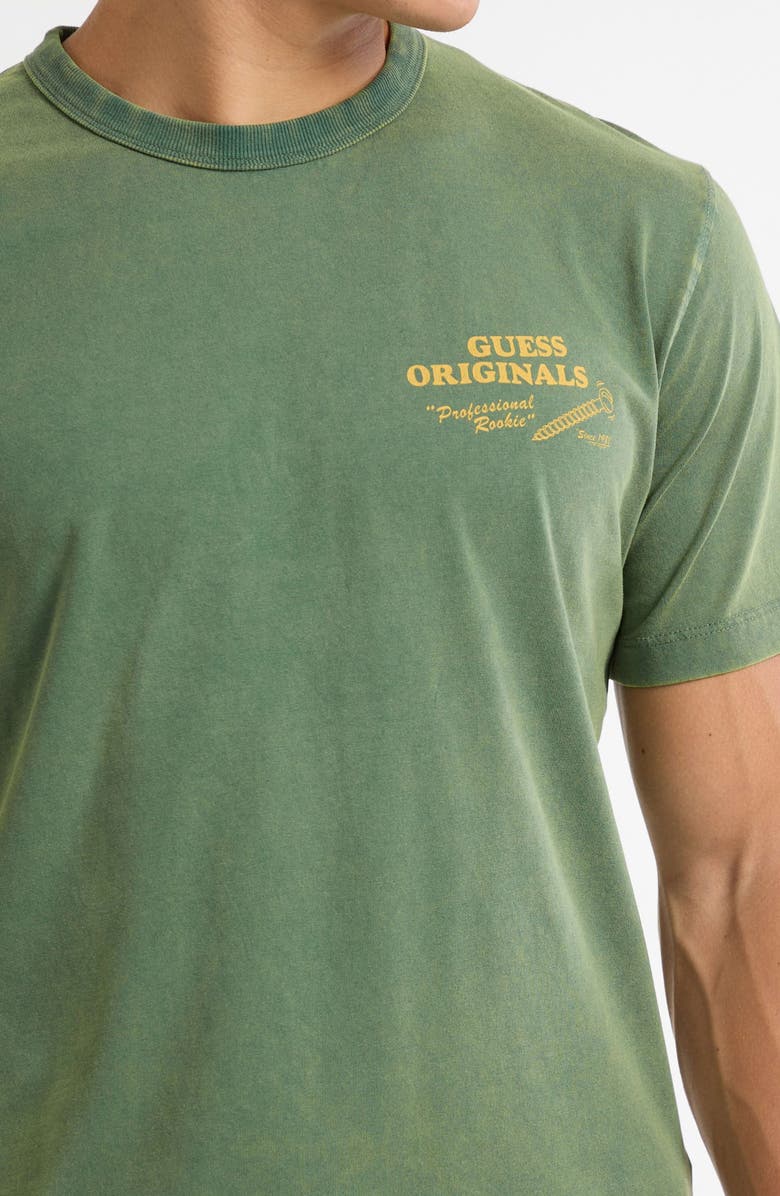 GUESS ORIGINALS Go Hardware Graphic T-Shirt, Alternate, color, Olive