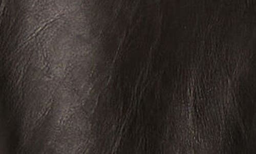 Lafayette 148 Nappa Lambskin Leather Patch Pocket Jacket In Black