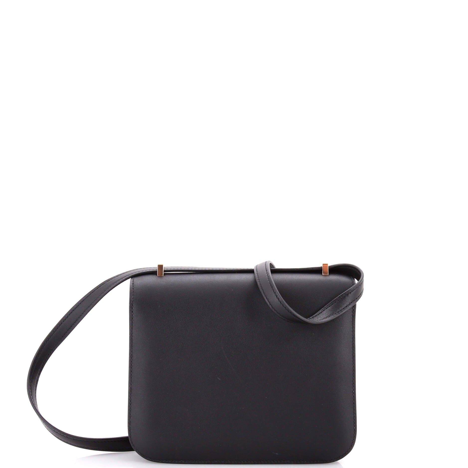 Pre-Owned Hermes Constance Bag Swift 18, Alternate, color, Noir