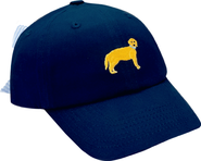 Bits & Bows Retriever Dog Twill Bow Baseball Hat