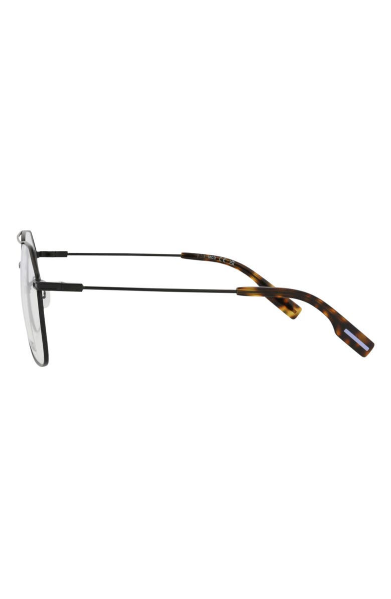 McQueen 57mm Aviator Optical Glasses, Alternate, color, 