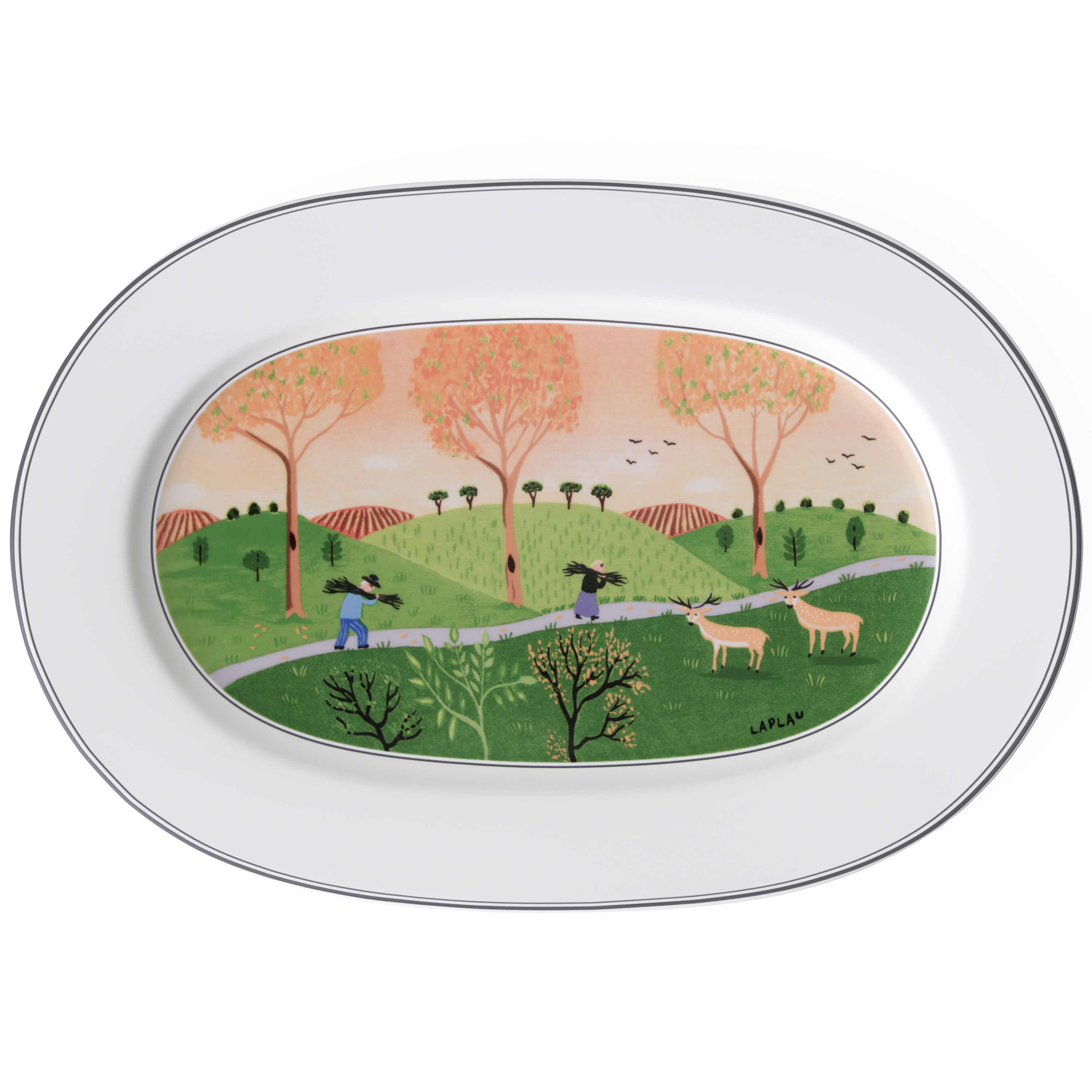 Villeroy & Boch Design Naif Oval Platter