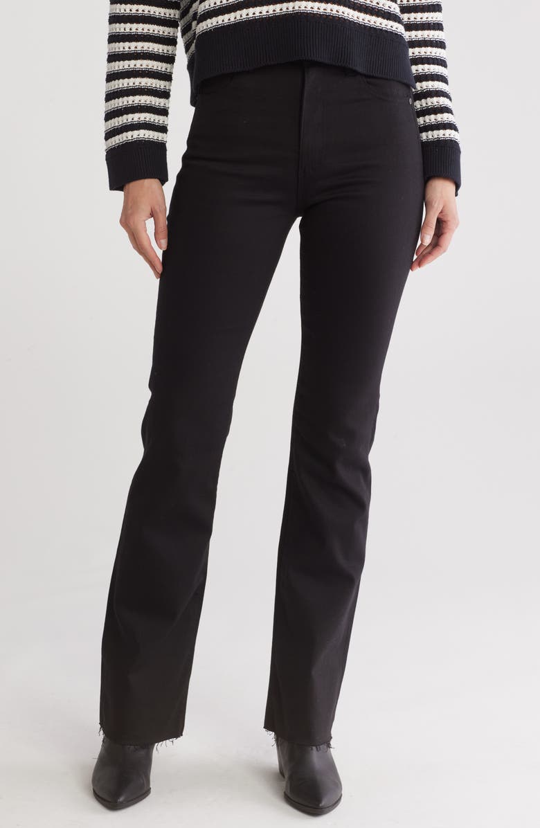 AG Alexxis High Waist Raw Hem Bootcut Jeans, Main, color,