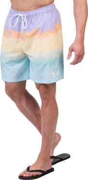 G-III SPORTS BY CARL BANKS Men's G-III Sports by Carl Banks San Francisco 49ers Perfect Game Volley Shorts