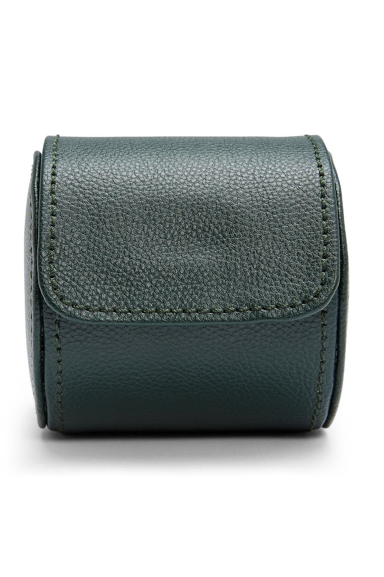 British Racing Single Watch Roll, Main, color, British Racing Green