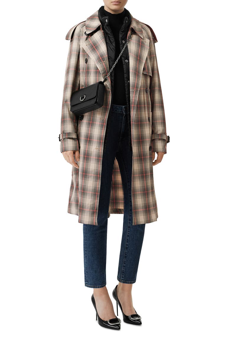 Mileburn Trench Coat, Alternate, color, LIGHT NUDE