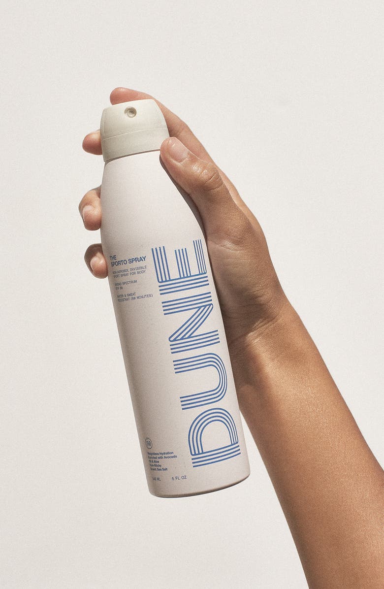 DUNE Suncare The Sporto Spray Invisible Sunscreen Spray Broad Spectrum 50, Alternate, color, 
