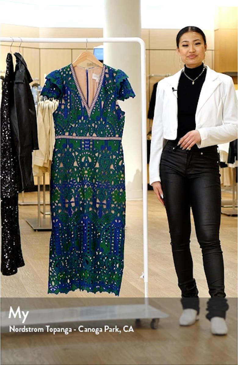 Lace Midi Dress, sales video thumbnail