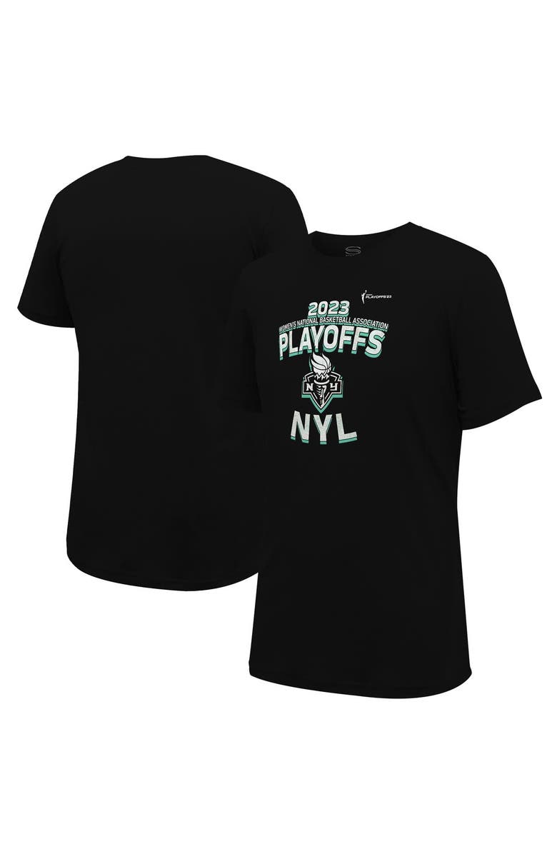 Stadium Essentials Unisex Stadium Essentials  Black New York Liberty 2023 WNBA Playoffs Dust T-Shirt, Main, color, Black