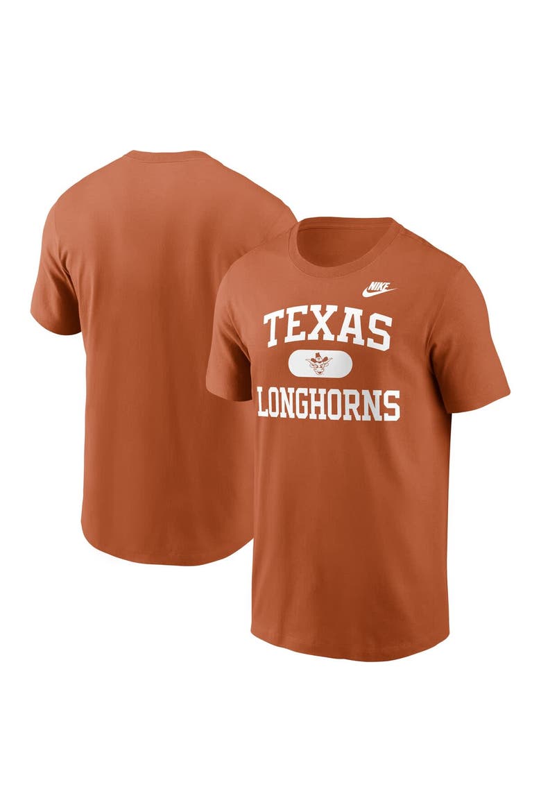 Men's Nike Texas Orange Texas Longhorns Legacy Alma Mater T-Shirt, Main, color, Burnt Orange
