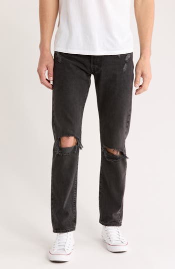 パンツ Levi's 08501-01 damage straight denim Cinch Baggy Women's Jeans - Medium Wash | Levi's® US