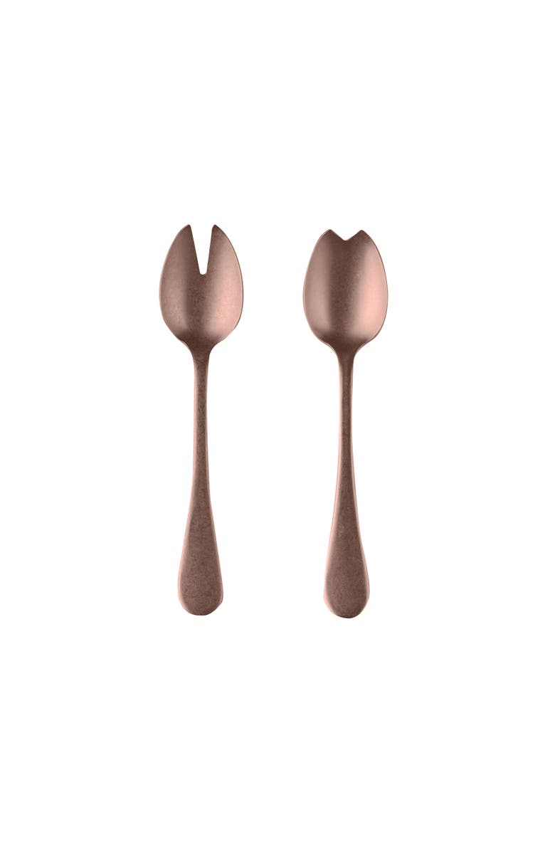 Mepra Vintage Salad Serving Set - 2 Pieces, Main, color, Bronze