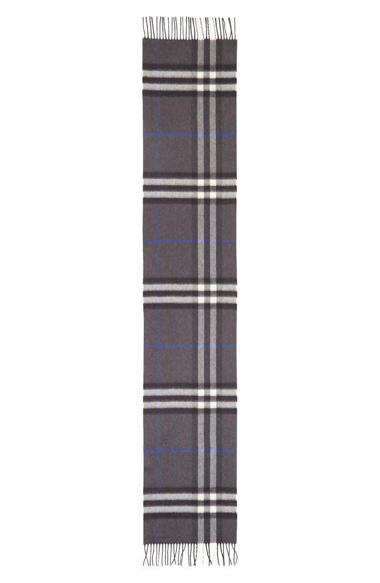 Burberry Giant Icon Check Cashmere Scarf, Alternate, color, 