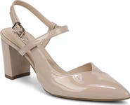 LifeStride Raelynn Slingback Half d'Orsay Pointed Toe Pump