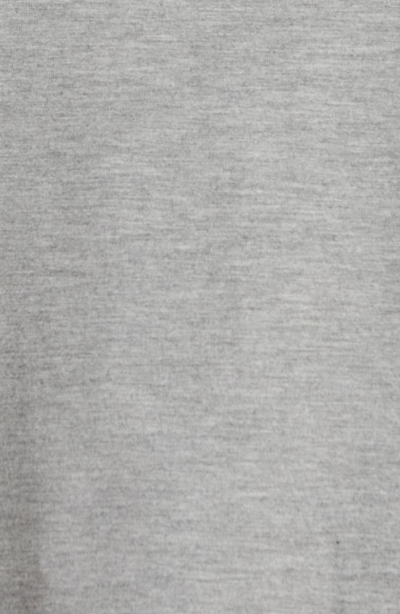 Cozy Earth Ultrasoft Short Sleeve Pajama Top, Alternate, color, Grey