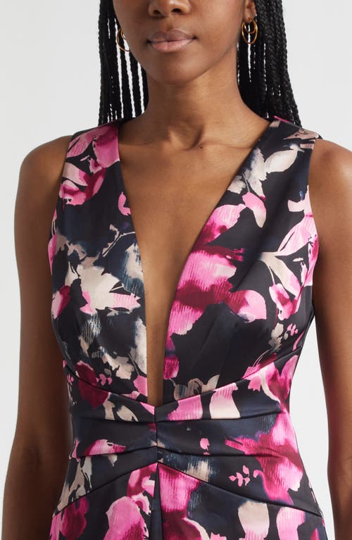 Ramy Brook Hope Floral Print Sleeveless Minidress In Multi