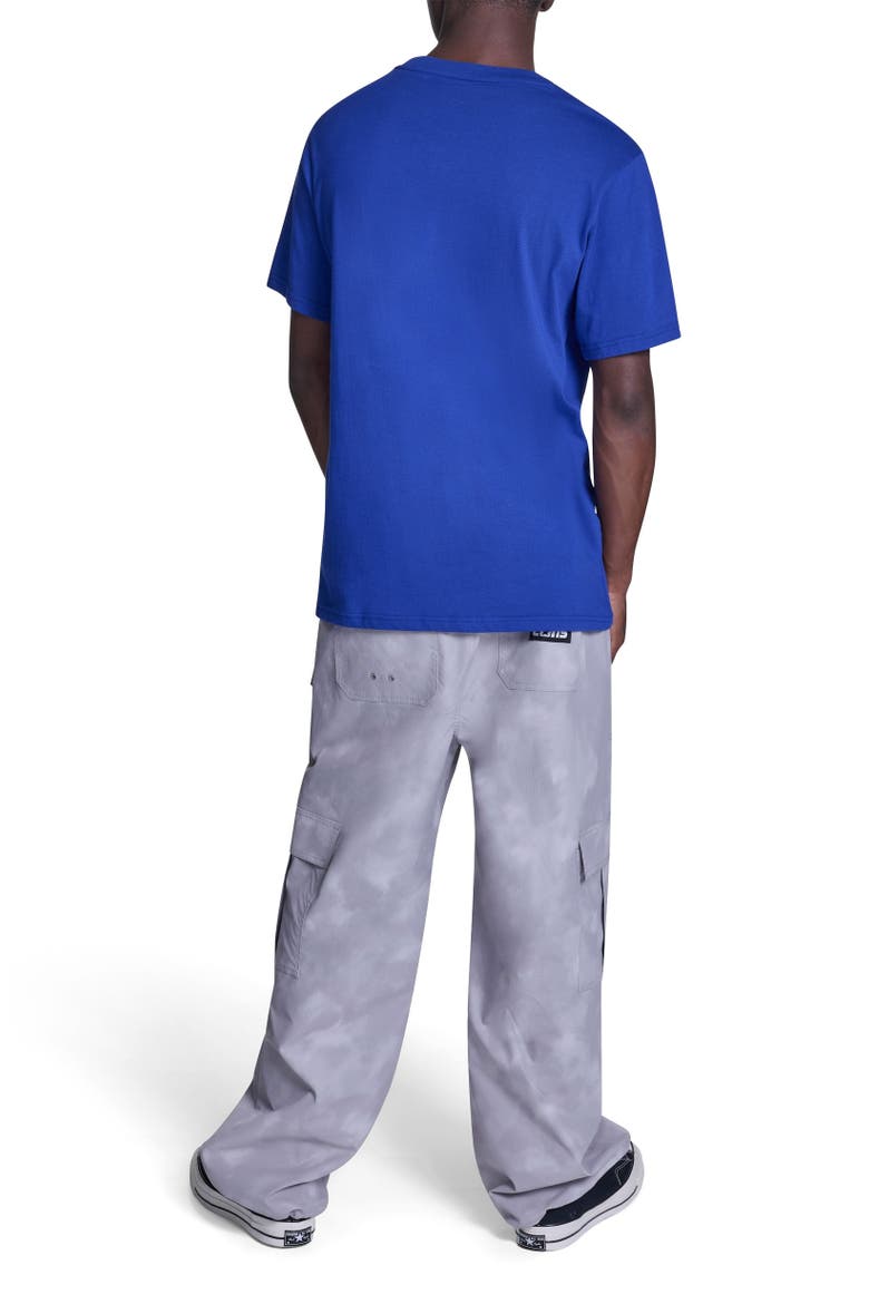 Outlines T-Shirt, Alternate, color, CONVERSE BLUE