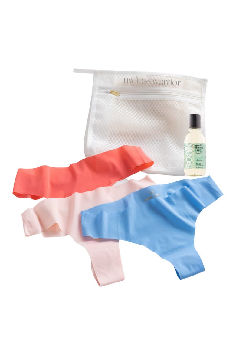VIP 3-Pack Thongs Bundle, Main, color, ROSE QUARTZ