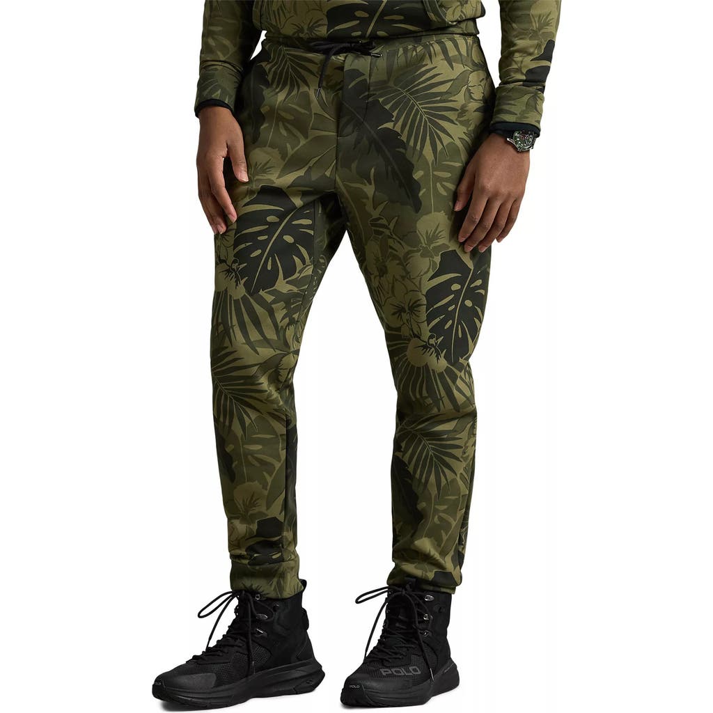 Polo Ralph Lauren Big & Tall Palm-camo Double-knit Joggers In Palm Cove Camo