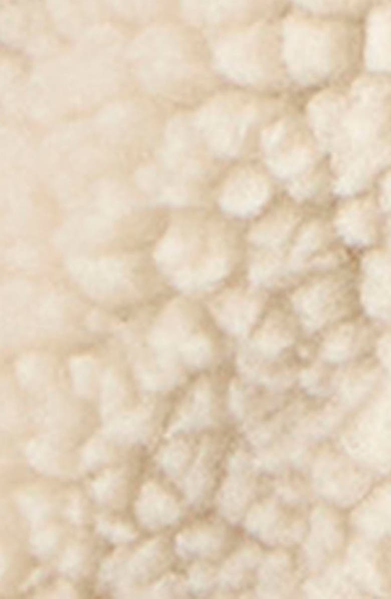 Barbour Brawby High Pile Fleece Jacket, Alternate, color, Silver Cloud/ Oatmeal