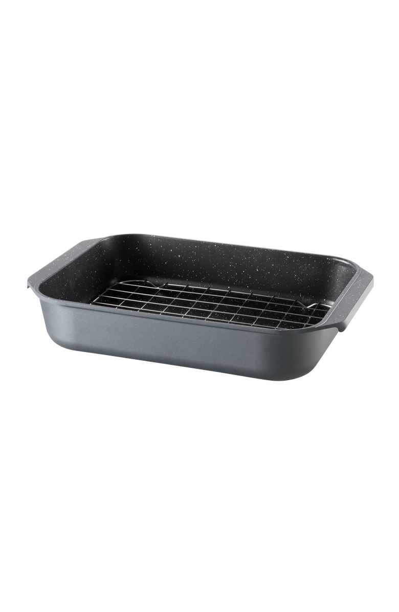 Cuisine::pro<sup
®</sup
 GRANITE Roaster with Rack 5.9 Qt., Main, color, Black