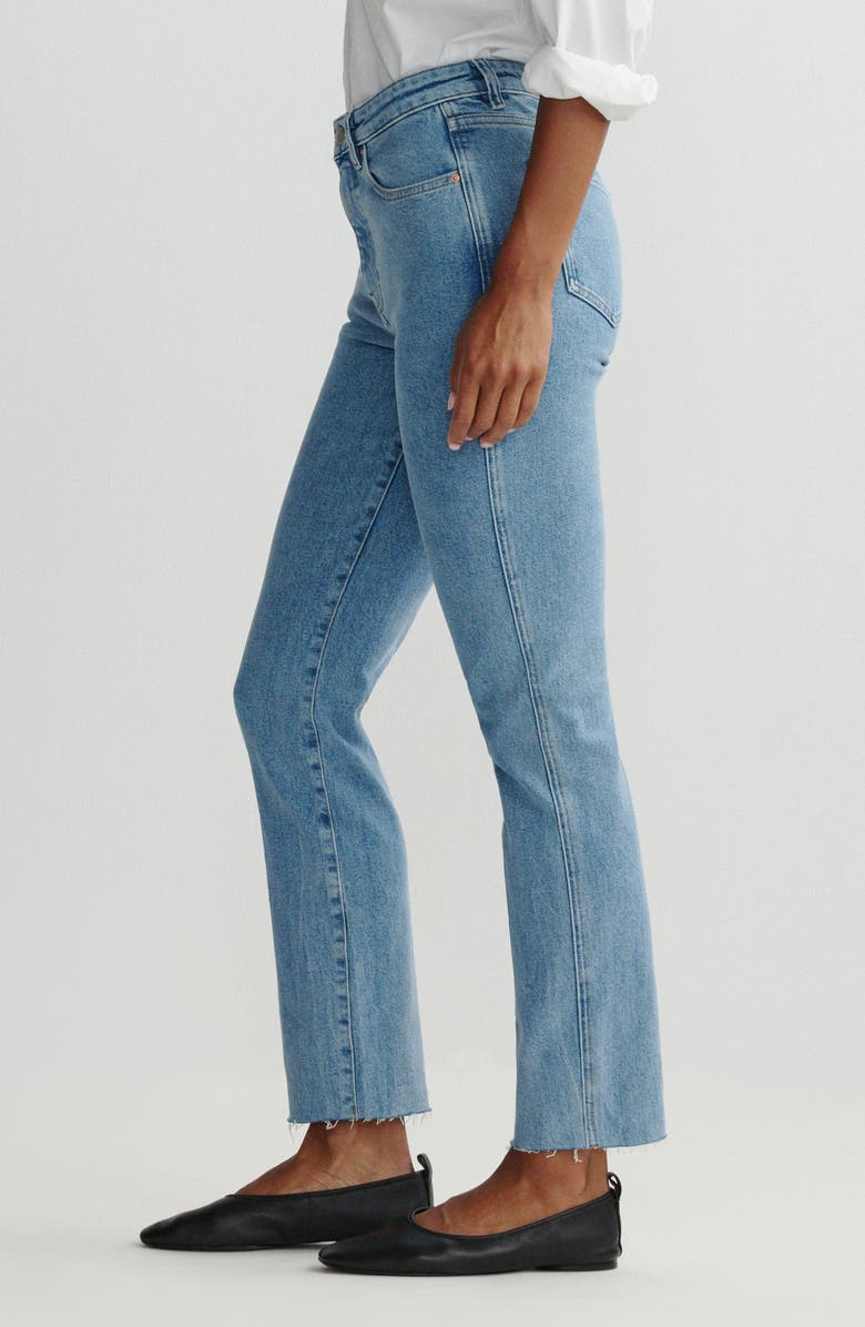 DL1961 Kristy High Waist Cigarette Jeans, Alternate, color, Adriatic Sea