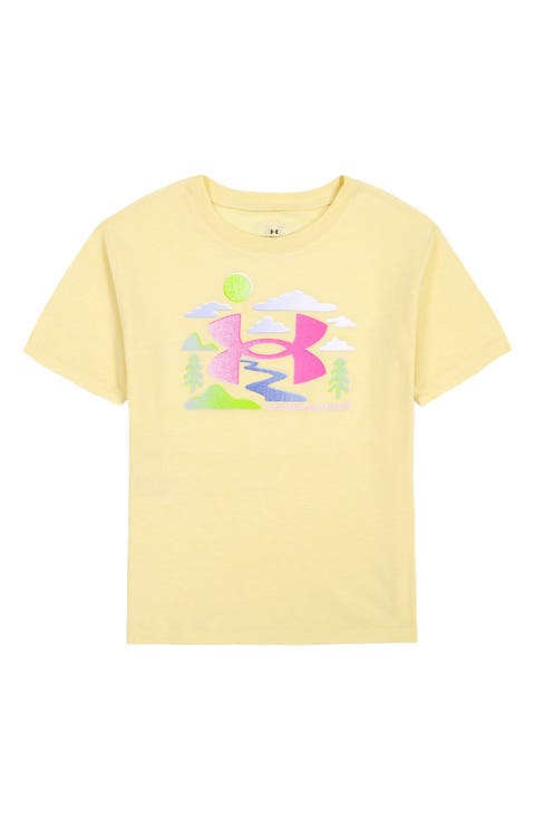 Kids' UA Stream Core Foil Graphic Tee
