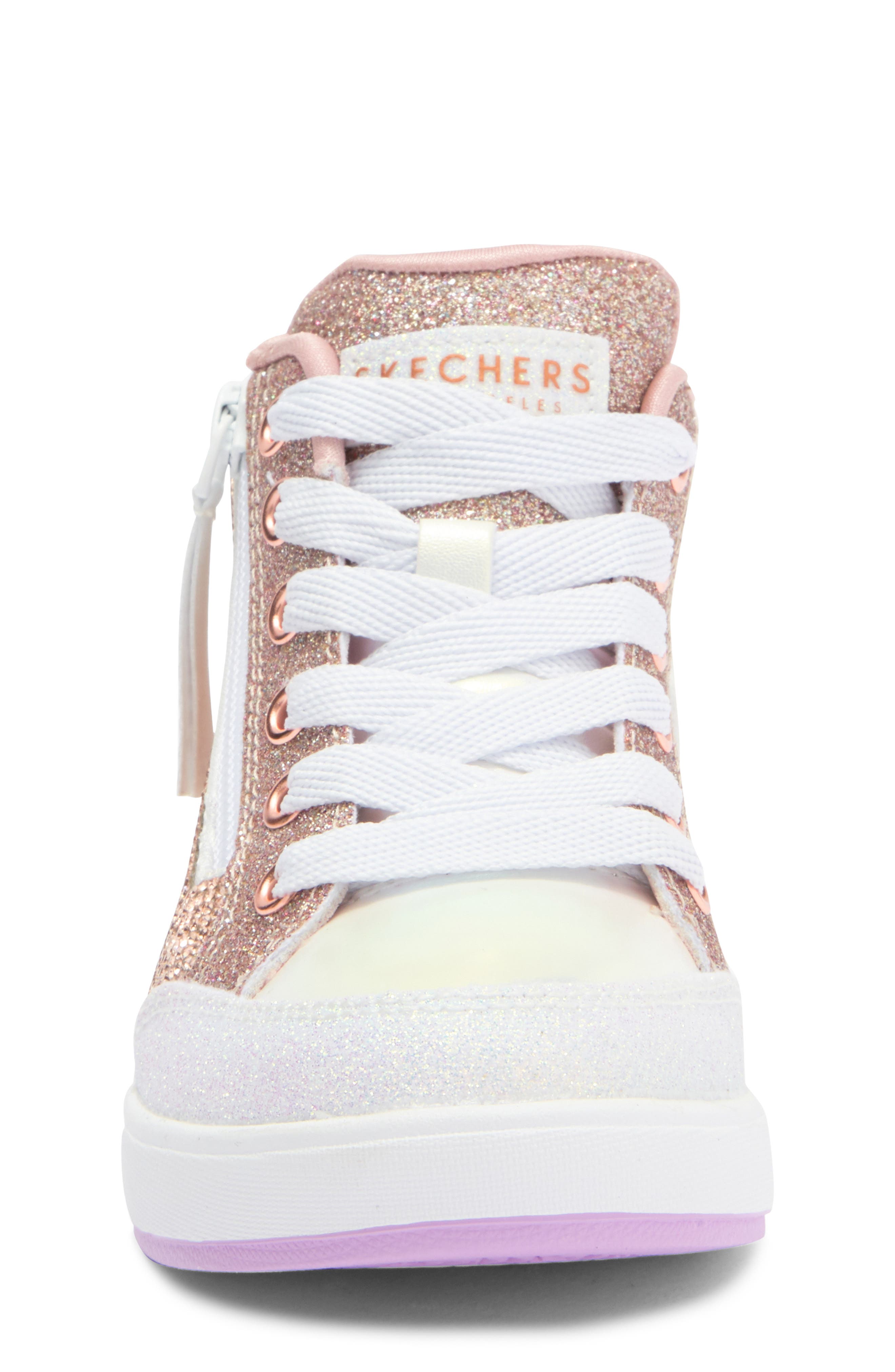 SKECHERS Kids' Shoutouts 2.0 High Top Sneaker, Alternate, color, 