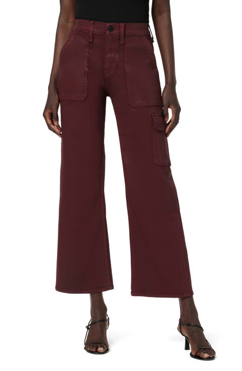 Rosie High Waist Wide Leg Cargo Pants