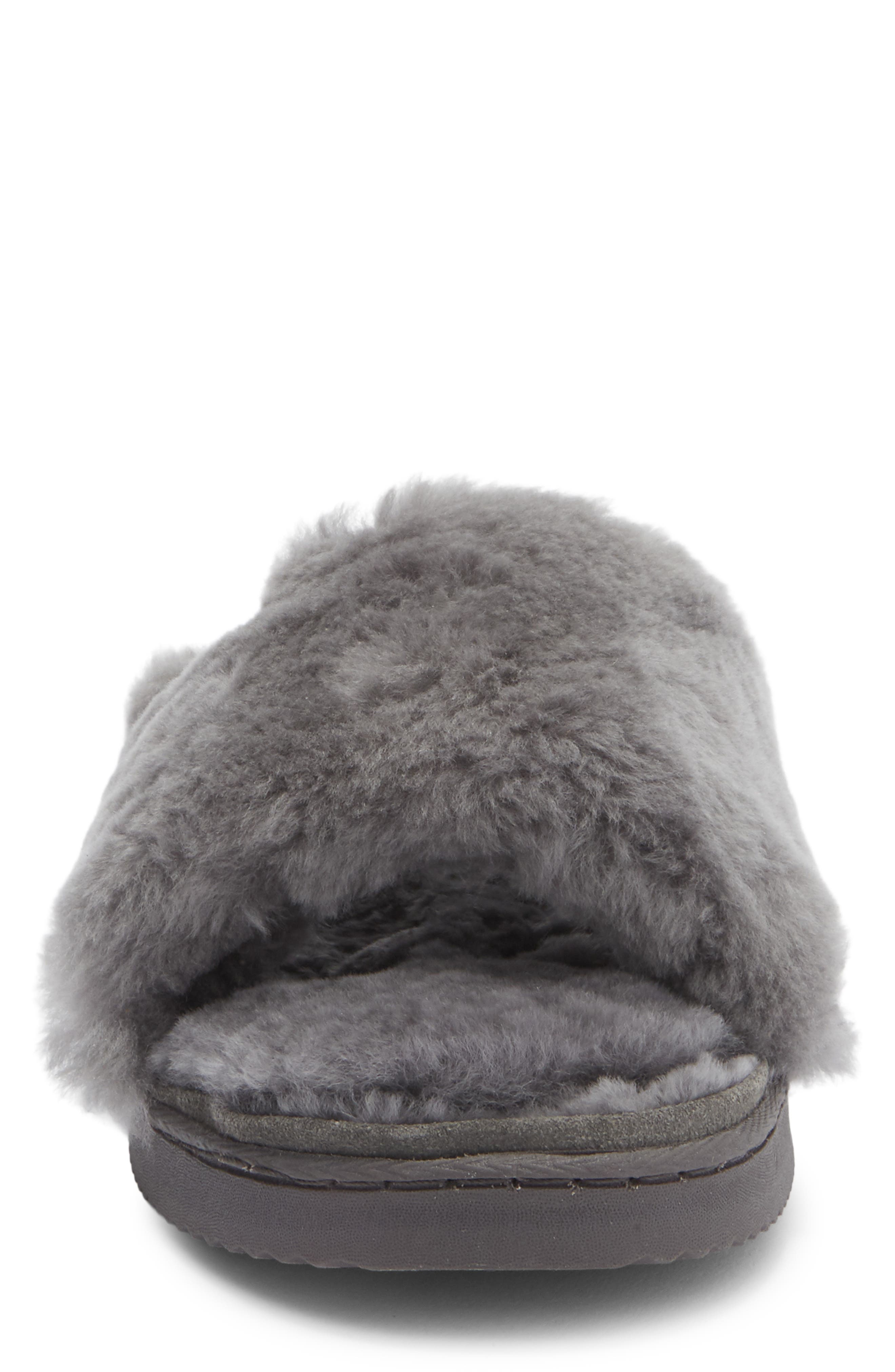 EZ Feet Genuine Shearling Slipper, Alternate, color, 
