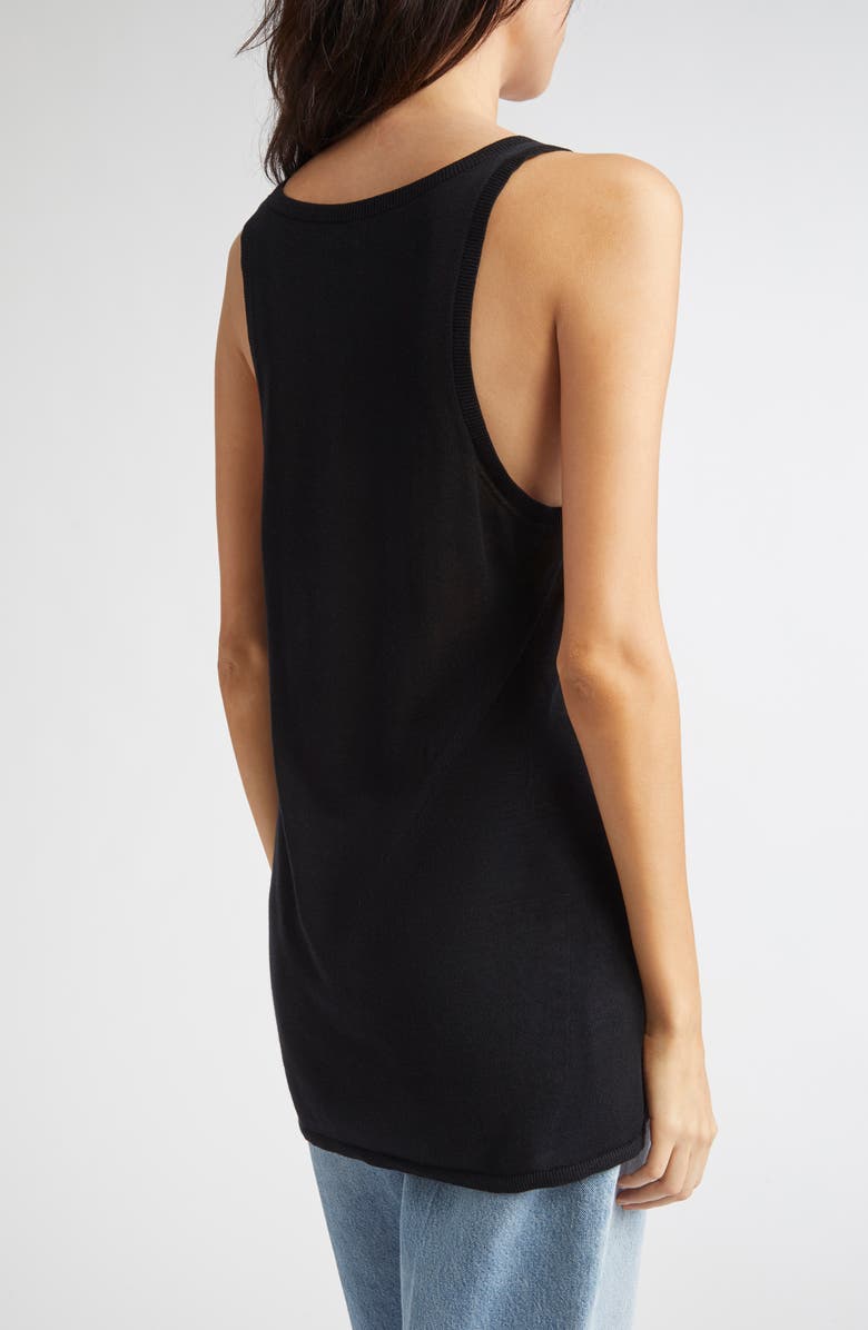 TOTEME Knit Tank, Alternate, color, Black