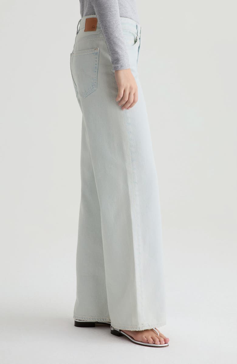 AG Saige Wide Leg Jeans, Alternate, color, Luminance